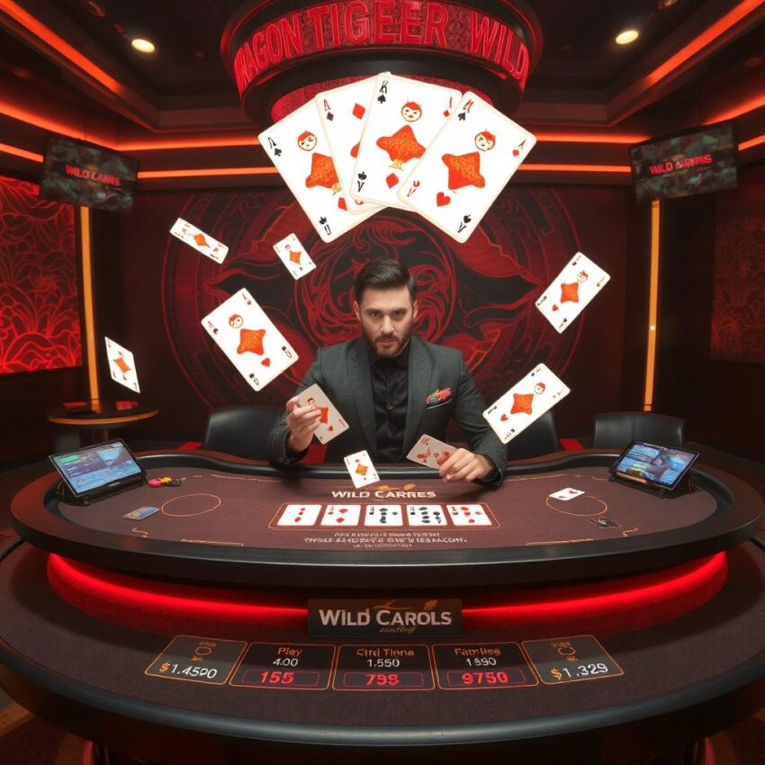 LiveGame Dragon Tiger Wild: Sensasi Live Casino Taruhan Cepat